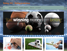 Tablet Screenshot of betting365.info